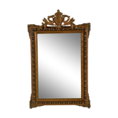 Mirror Napoleon III, gilded with pediment - 105x67cm
