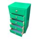 Chiffonnier art déco vert