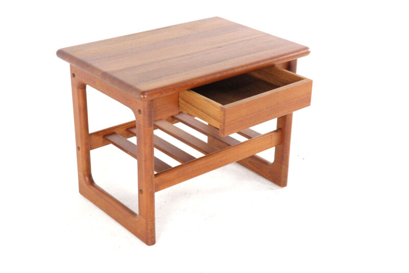 Dyrlund Side Table / Nightstand - danish design in teak