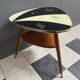 Triangular glass table from the 1960s