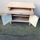 Very pretty Parisian small PONCE model in beech from the 1940s.