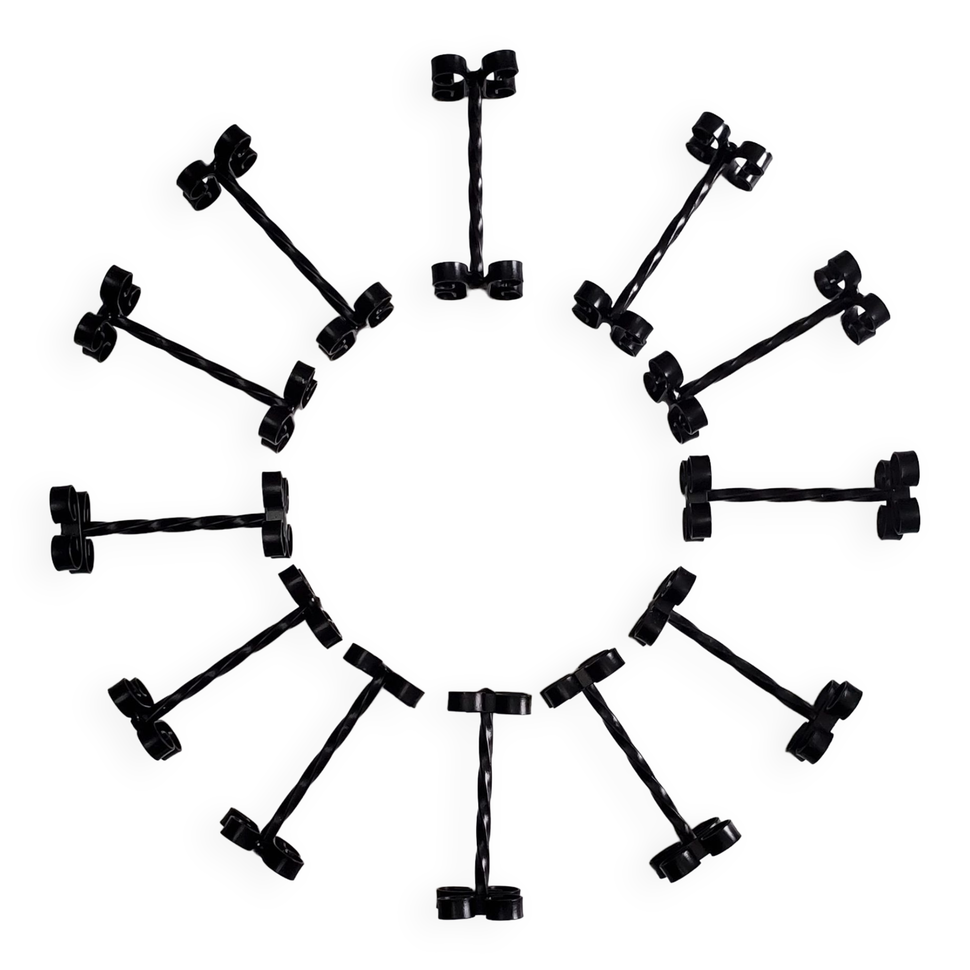 12 wrought iron knife doors