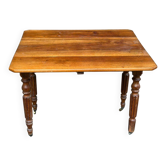 Extendable dining table with drop leaves in Louis Philippe style, 19th century.