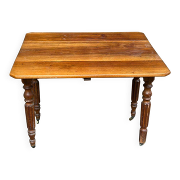 Table de salle à manger extensible de style Louis Philippe, XIXème
