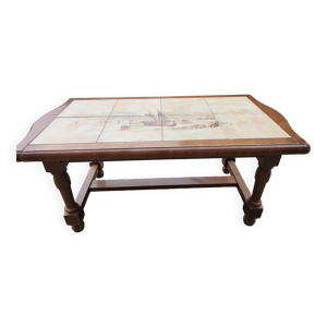 Table carrelée
