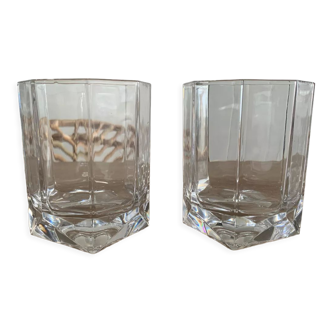 Lot 2 verres a whisky villeroy & boch en cristal