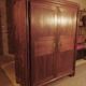 Malouine wardrobe in oak from the early 18th century.