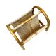 Vintage bamboo magazine rack – boho style / Mid-Century Modern, 1970s