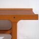 Table basse vintage en teck et hêtre style scandinave – Scandinavie, vers 1960