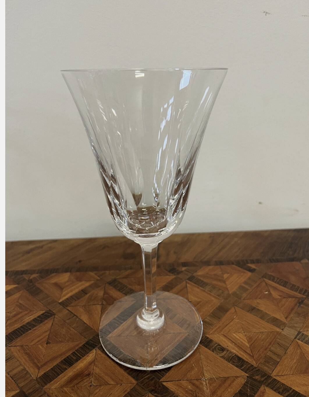 12 Saint-Louis water glasses – Cerdagne pattern in crystal