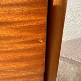 Paire de commodes vintage en bois