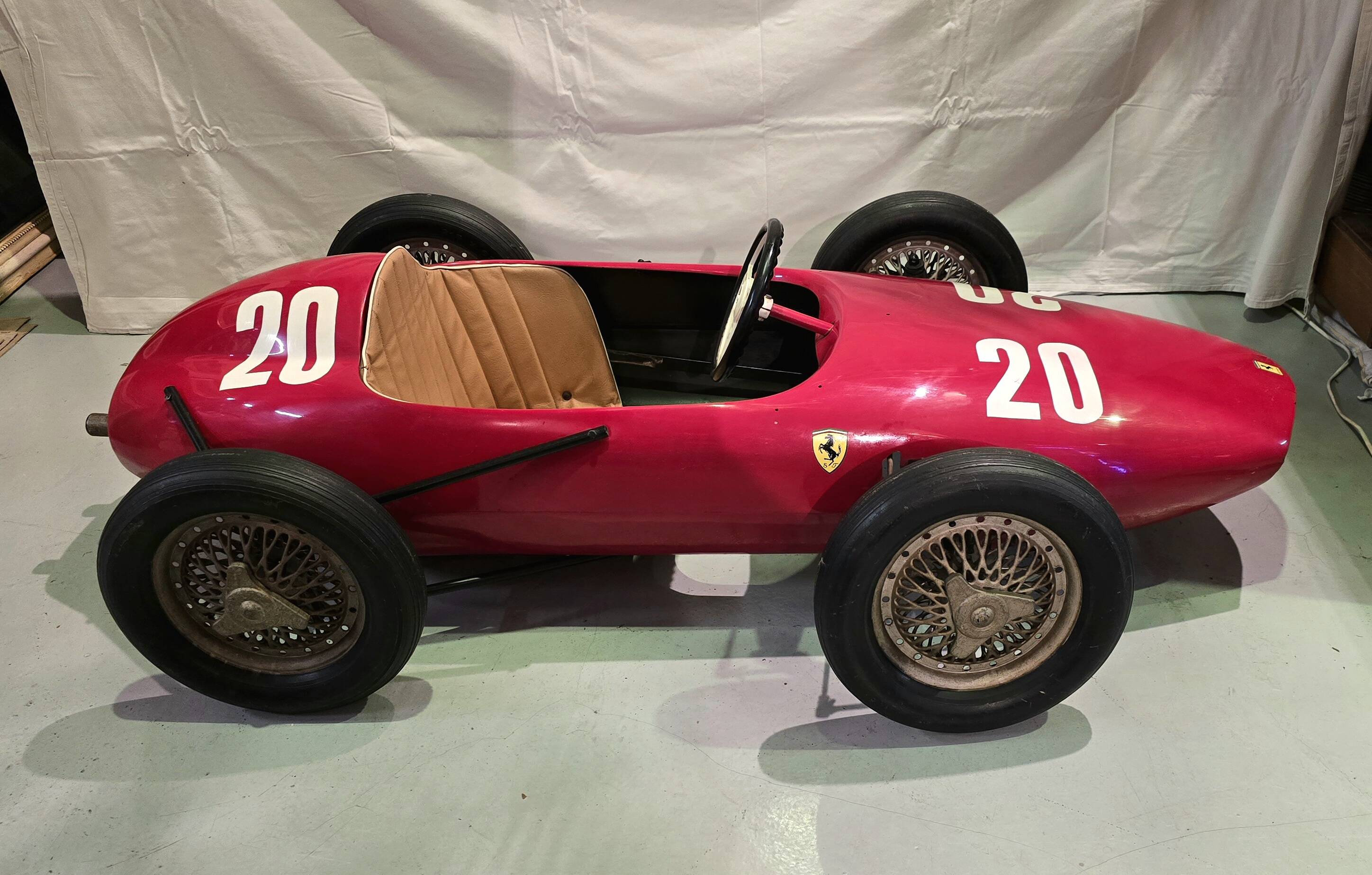 Pedal car E.D.F. – Ferrari F1 type (circa 1960)