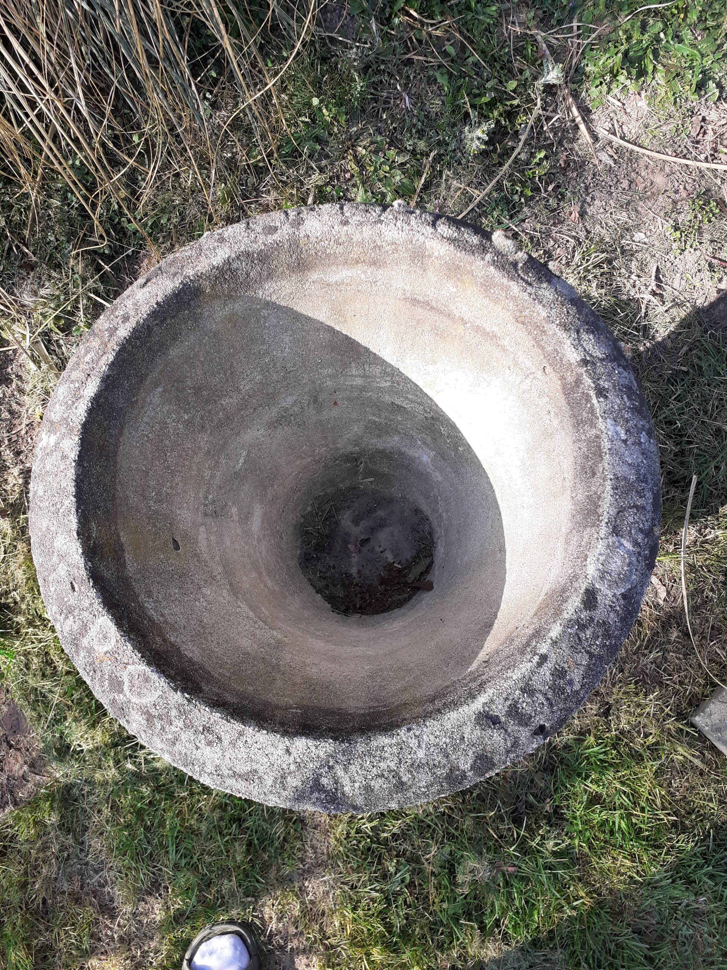 Pair of medieval stone planters