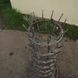 Bottle drainer old hedgehog