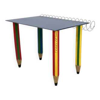 Clairefontaine desk by Pierre Sala for Chambon, 1984