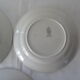 3 EVIAN flat plates old earthenware 482112 Luneville pink blue