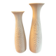Pair of Op Art vases KPM Germany porcelain from the 1960s.