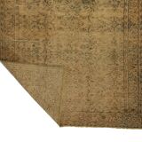 Tapis Oushak Ancien – Tons Terre & Patine Unique, 176 x 261 cm