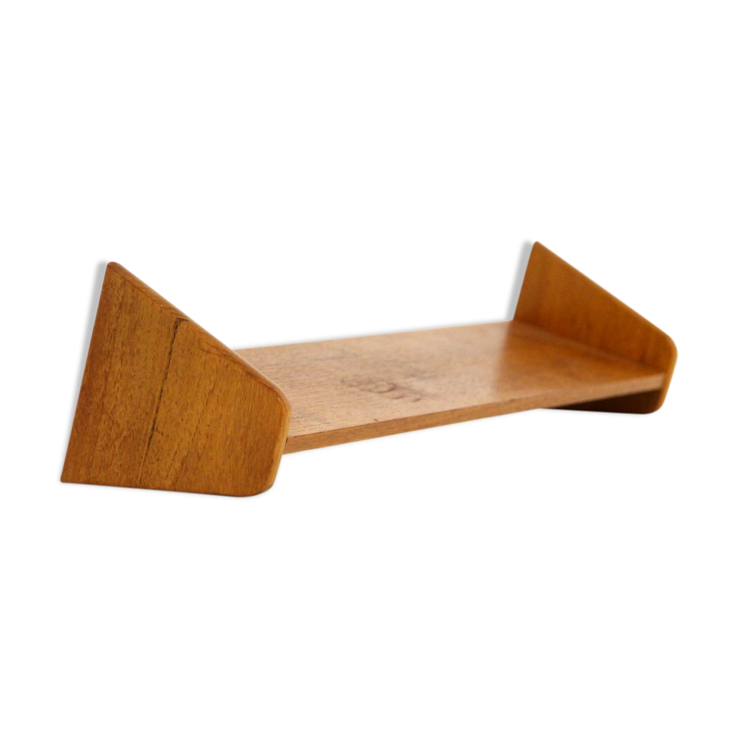Oak wall shelf, Sweden, 1960