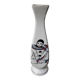 Petit vase blanc pierrot