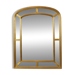 Miroir en arc doré Hollywood