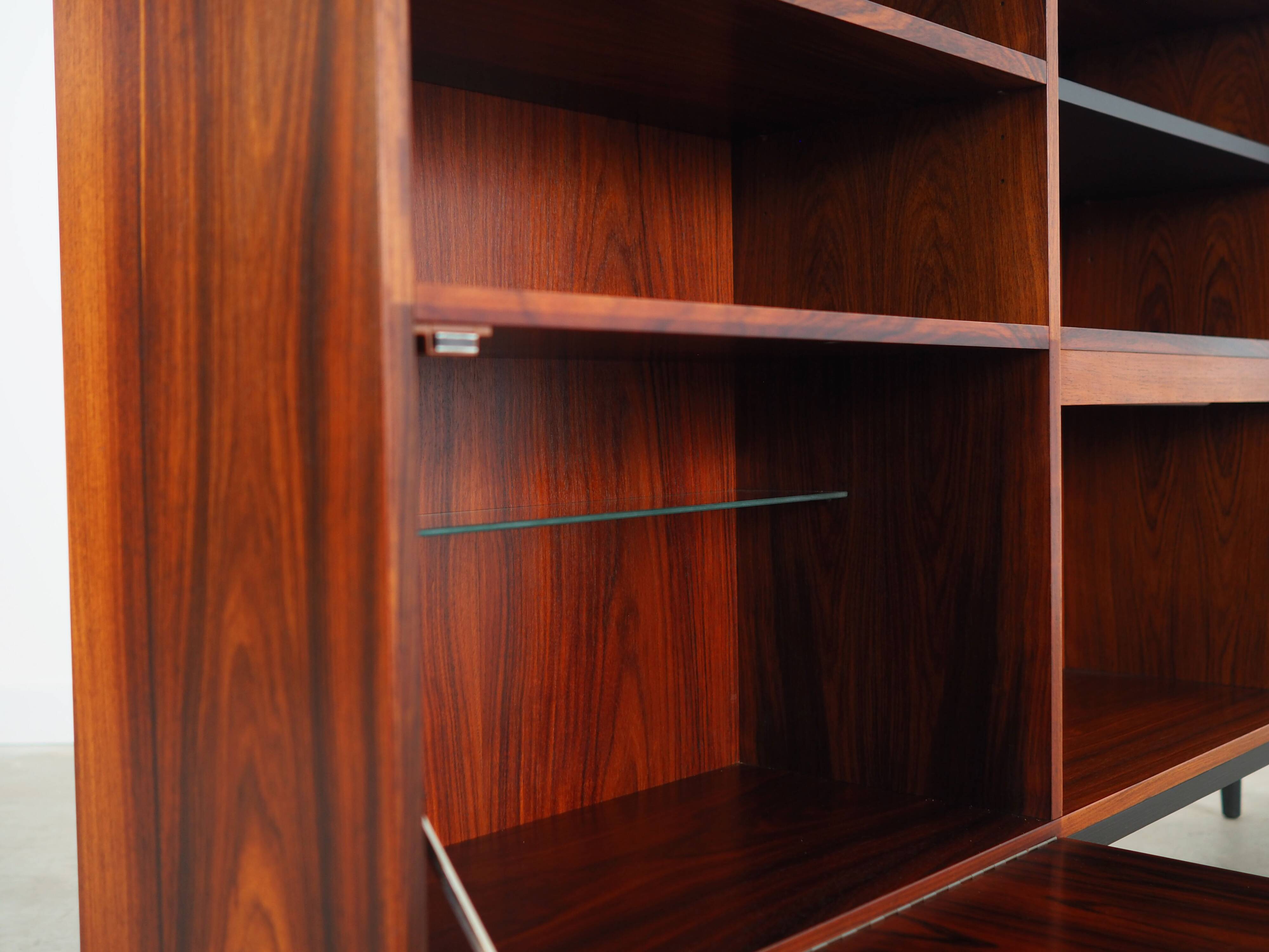 Danish rosewood highboard, 1970s