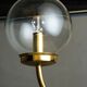Extra Large Vintage Brass Wall Lamp: Mid-Century Italian Lighting