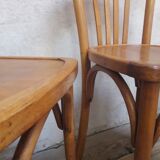 Série de 4 chaises bistrot Luterma