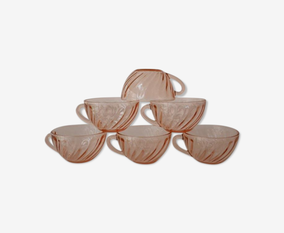 Lot de 6 tasses à café Rosaline, Arcoroc