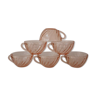 Set of 6 coffee cups Rosaline, Arcoroc