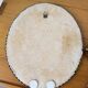 Oval ceramic mosaic mirror from the 50s/60s.