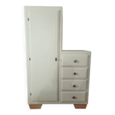 Asymmetrical wardrobe