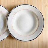 Duo vintage plates GIEN