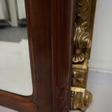 Mahoney carved large mirror 110x180cm