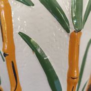 grand vase bambou signé Cartens Allemagne 1960