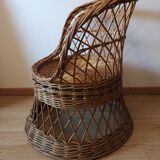 Vintage wicker chair