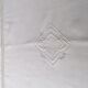 Old linen sheet monogram a d 224 x 312 cm