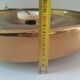 Italian brass wall lamp, diam. 39 cm