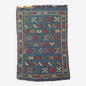 Handmade Berber Kilim 132x92cm