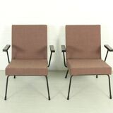 Set of 2 1407 armchairs by Wim Rietveld for Gispen