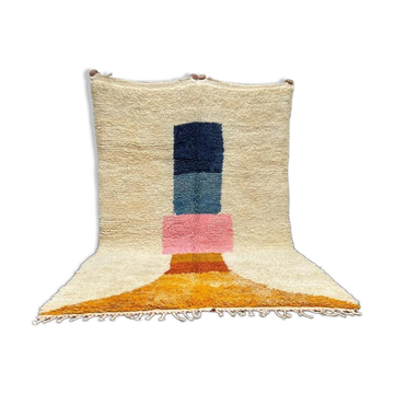 Tapis traditionnel marocain tissé main 2.5x1.5 m