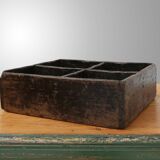 Industrial Wooden Sorting Tray, Belgium 1920s