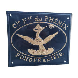 tôle compagnie Française du Phénix Assurance