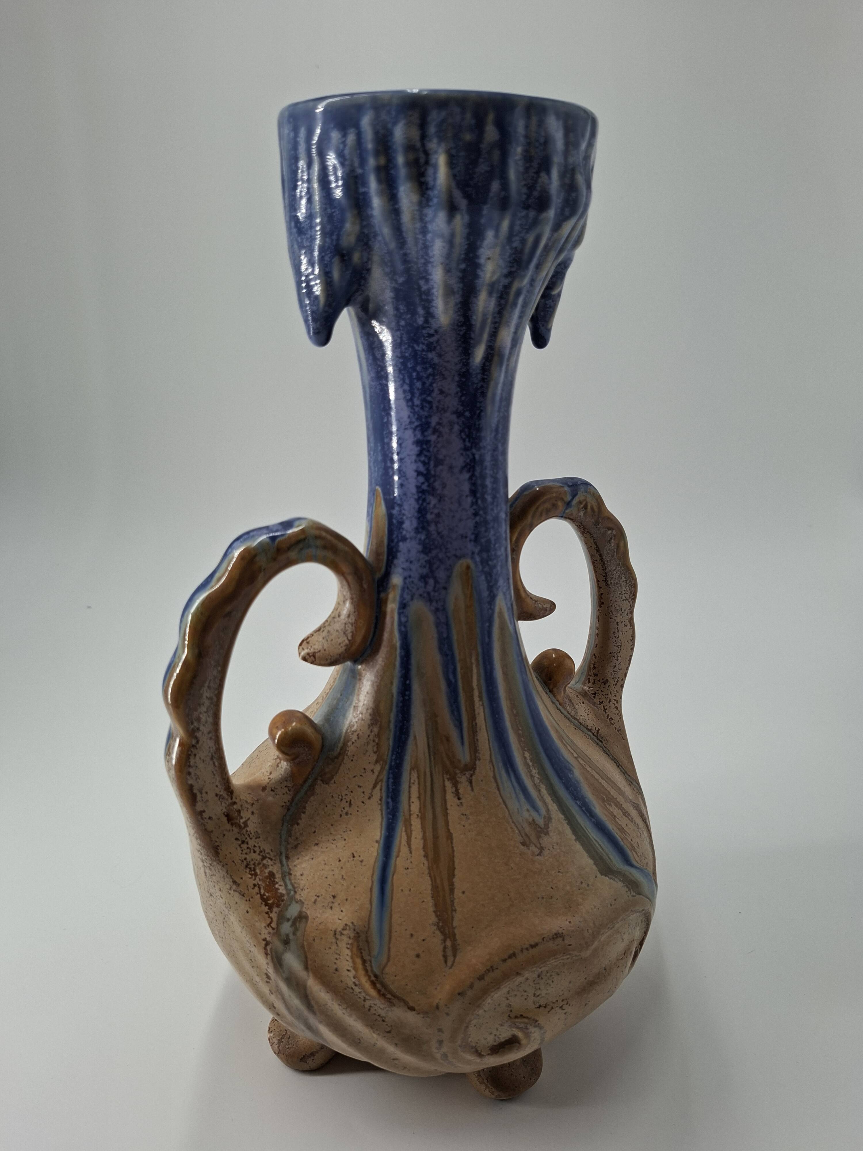 Art Nouveau ceramic vase