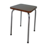 Black streaked brown formica stool 70