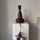 Table lamp, Gunnar Nylund,  Rörstrand, sweden, harefursglaze, 1960s