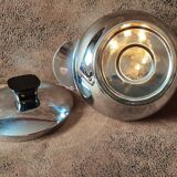 Vintage metal sugar bowl