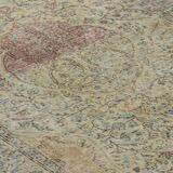 Turkish Anatolian Handmade Vintage Rug 270 cm x 168 cm