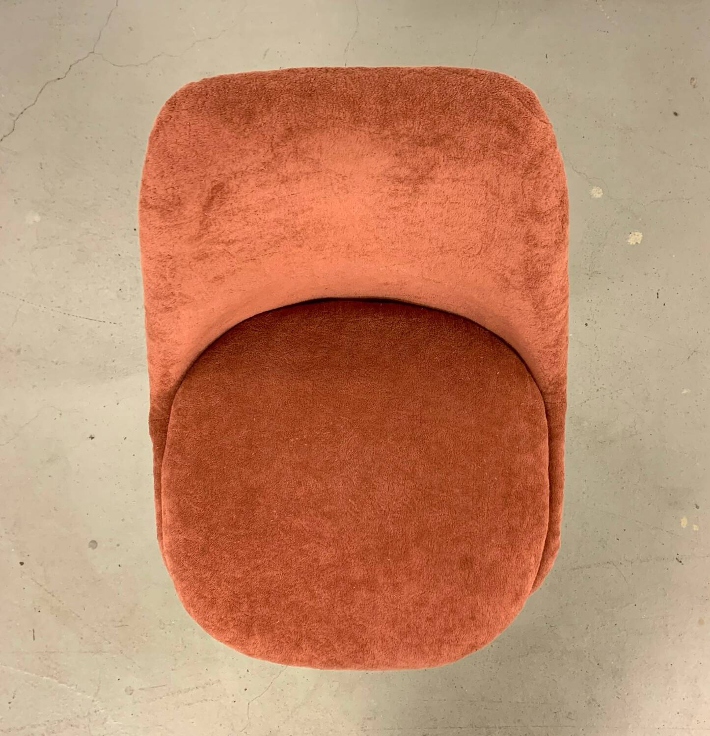 Eero Saarinen Side Chair upholstered 80s by Knoll