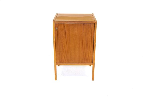 Meuble-bar en teck, bertil fridhagen, bodafors, suède, 1960